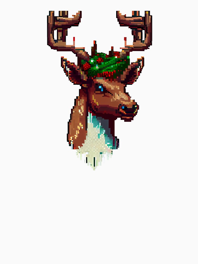 Christmas deer. by Pixelarium T-Shirts, Hoodie, Sweatshirt | BlankRebels.com (Image 3)