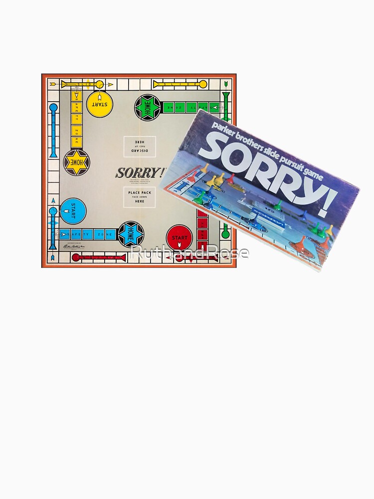 Sorry Board Game by RuthandRose T-Shirts, Hoodie, Sweatshirt | BlankRebels.com (Image 3)