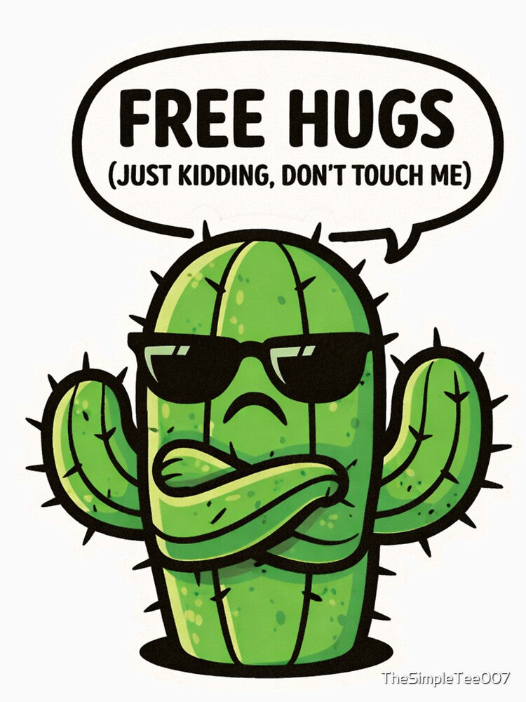 Free Hugs Just Kidding Club by TheSimpleTee007 T-Shirts, Hoodie, Sweatshirt | BlankRebels.com (Image 3)