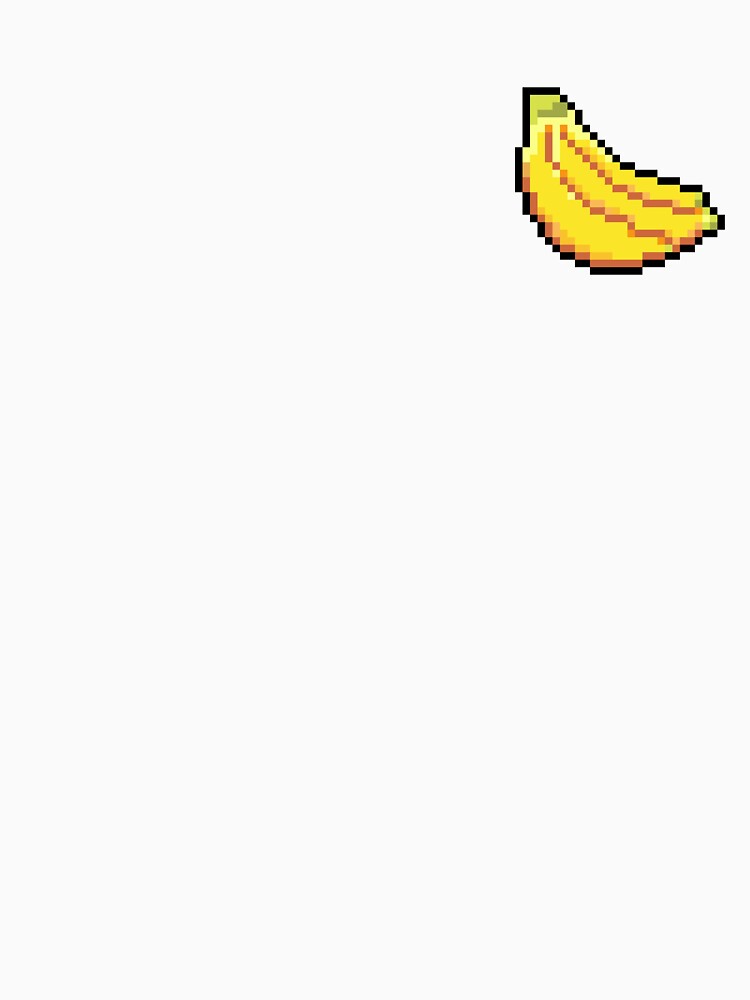 Pixel Banana - pixel food art by LittleFoodShop T-Shirts, Hoodie, Sweatshirt | BlankRebels.com (Image 3)