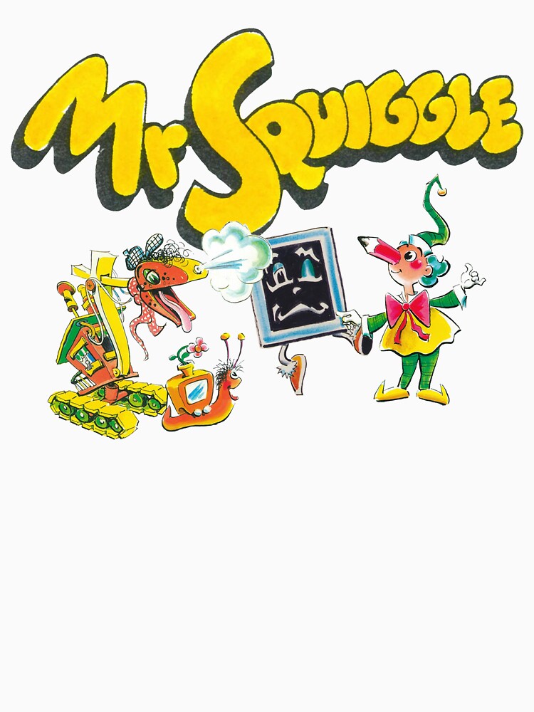 Mr Squiggle and Friends! by 93CraterCres T-Shirts, Hoodie, Sweatshirt | BlankRebels.com (Image 3)