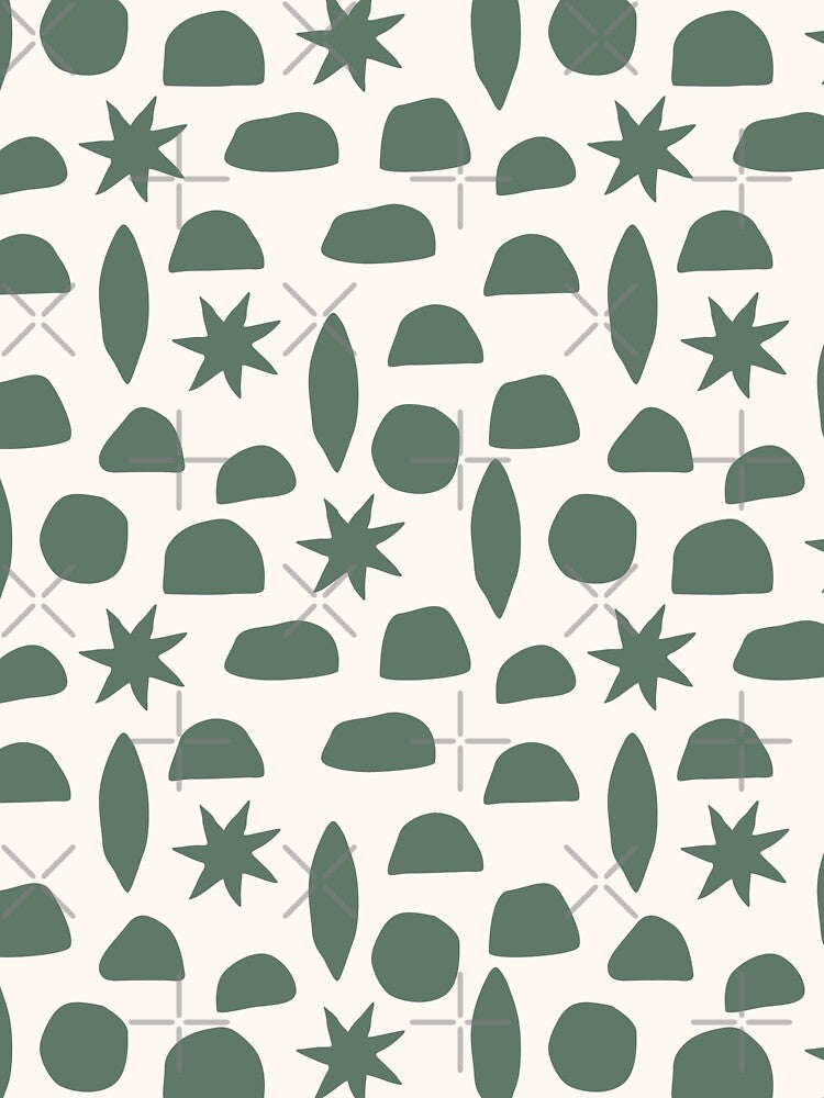 EARTHY BOHO HENRI MATISSE MILITARY GREEN ON CREAM by blomastudios T-Shirts, Hoodie, Sweatshirt | BlankRebels.com (Image 3)