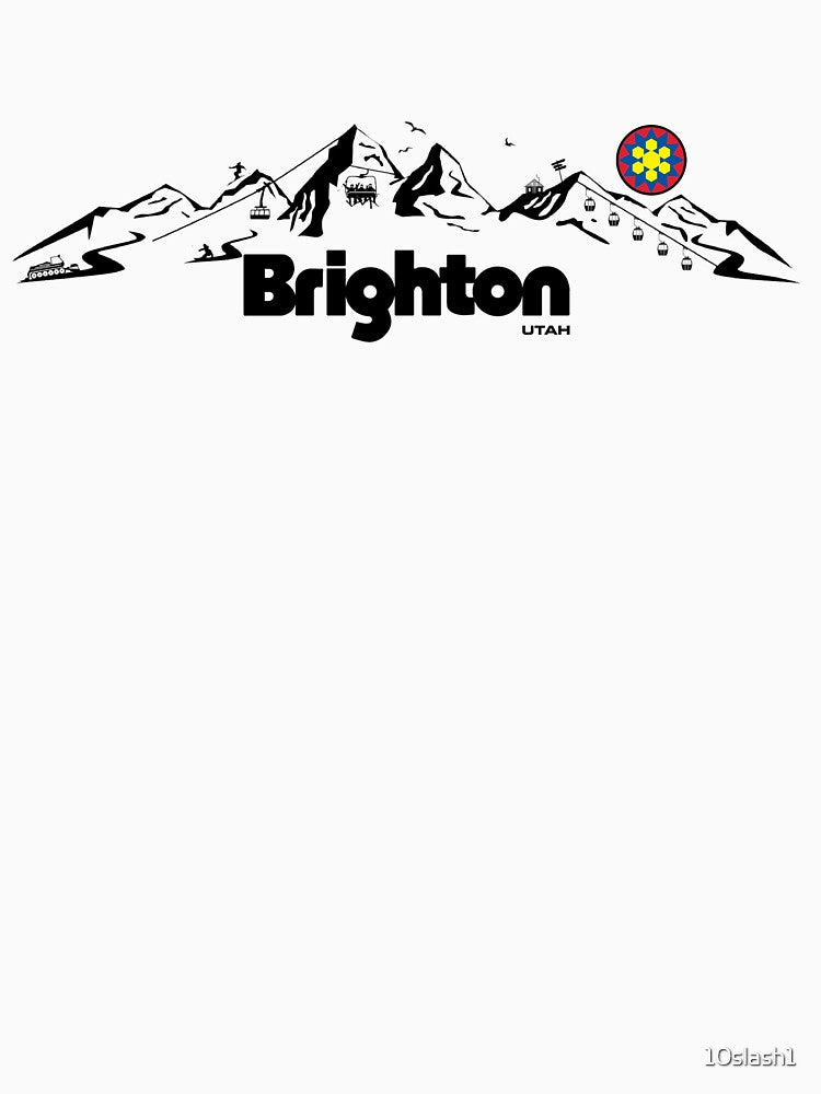 Brighton Resort Mountains by 10slash1 T-Shirts, Hoodie, Sweatshirt | BlankRebels.com (Image 3)