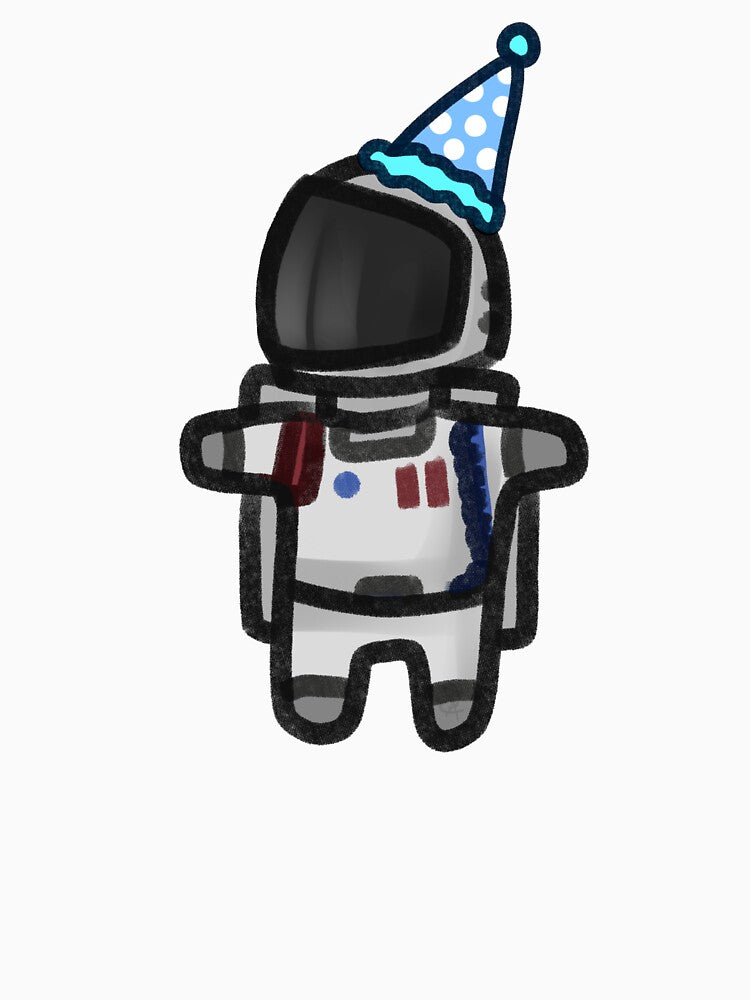 Spaceman with a silly hat (2) by keeksrr T-Shirts, Hoodie, Sweatshirt | BlankRebels.com (Image 3)