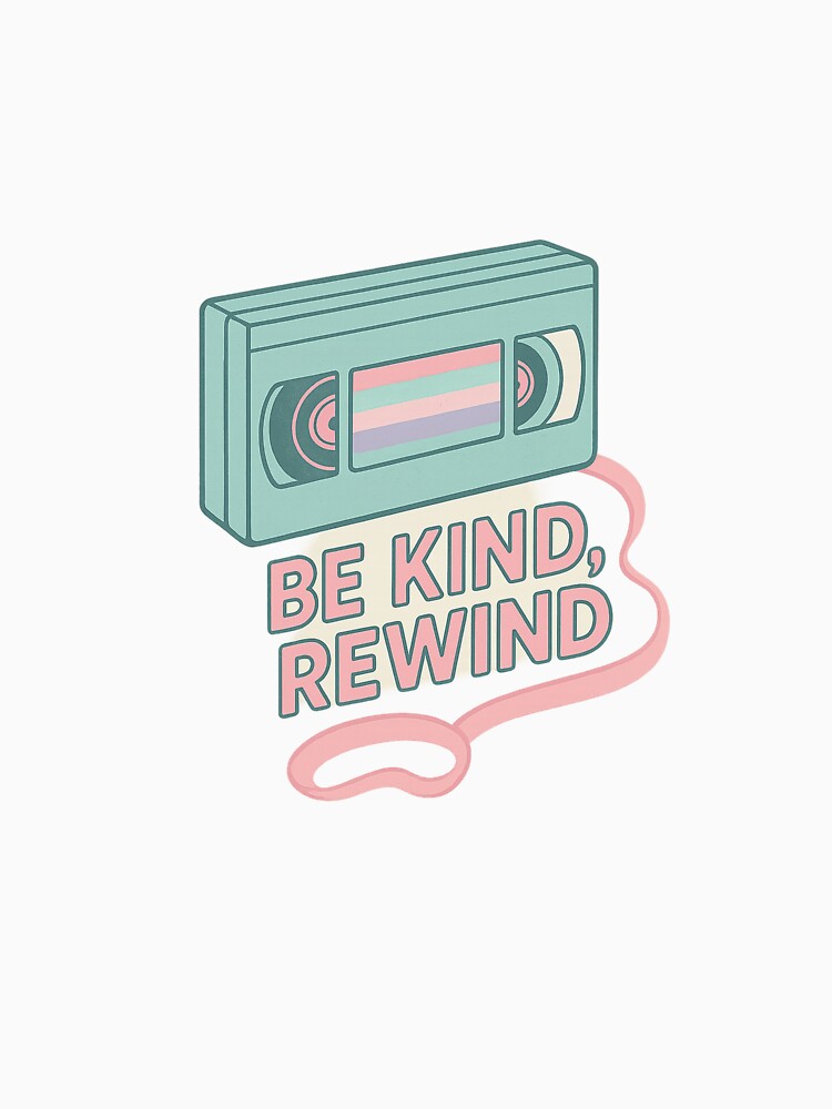 Be kind, rewind. Retro Casstte by JakeT84 T-Shirts, Hoodie, Sweatshirt | BlankRebels.com (Image 3)