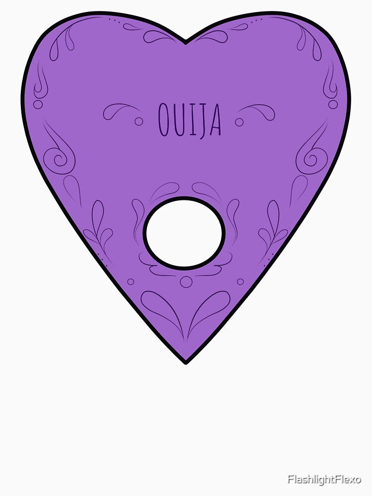 Purple Ouija Planchette by FlashlightFlexo T-Shirts, Hoodie, Sweatshirt | BlankRebels.com (Image 3)