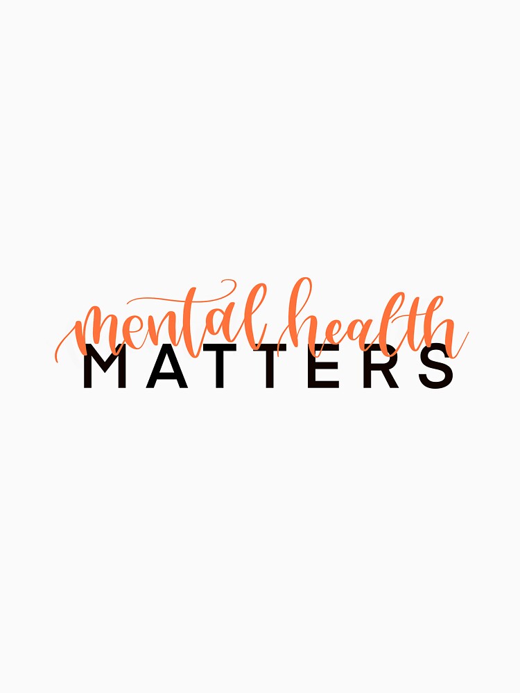 Mental Health Matters (Orange) by sgunturu2 T-Shirts, Hoodie, Sweatshirt | BlankRebels.com (Image 3)