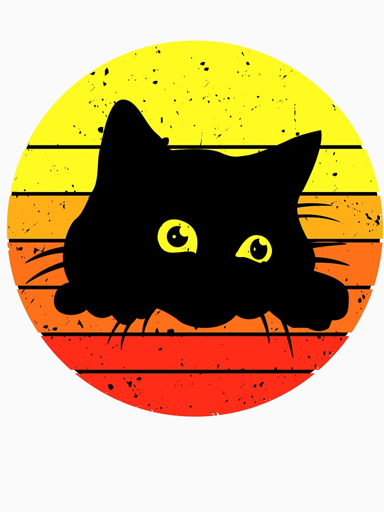 Black Cat T Shirt by Petthecatshop Hoodie, Sweatshirt | BlankRebels.com (Image 3)