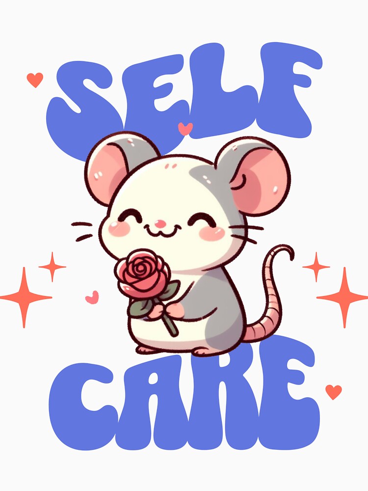 self care american traditional rose Rat by LemuellTrends T-Shirts, Hoodie, Sweatshirt | BlankRebels.com (Image 3)