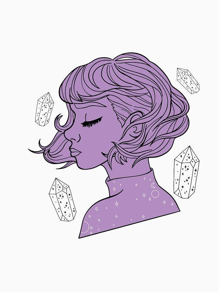 Crystal Girl (Be Free) by CraftsbyKi T-Shirts, Hoodie, Sweatshirt | BlankRebels.com (Image 3)