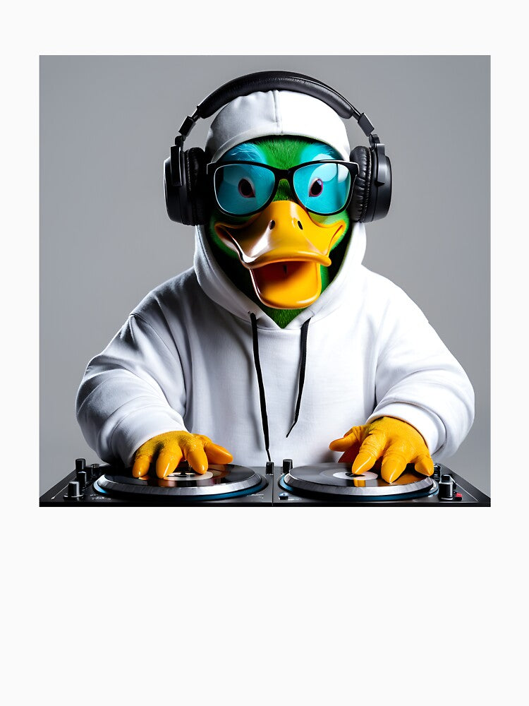 Dj duck by Jbufu T-Shirts, Hoodie, Sweatshirt | BlankRebels.com (Image 3)