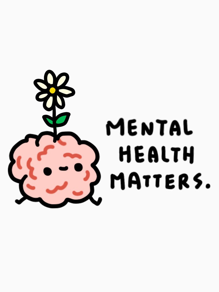 Mental Health Matters by DoodleBakery T-Shirts, Hoodie, Sweatshirt | BlankRebels.com (Image 3)
