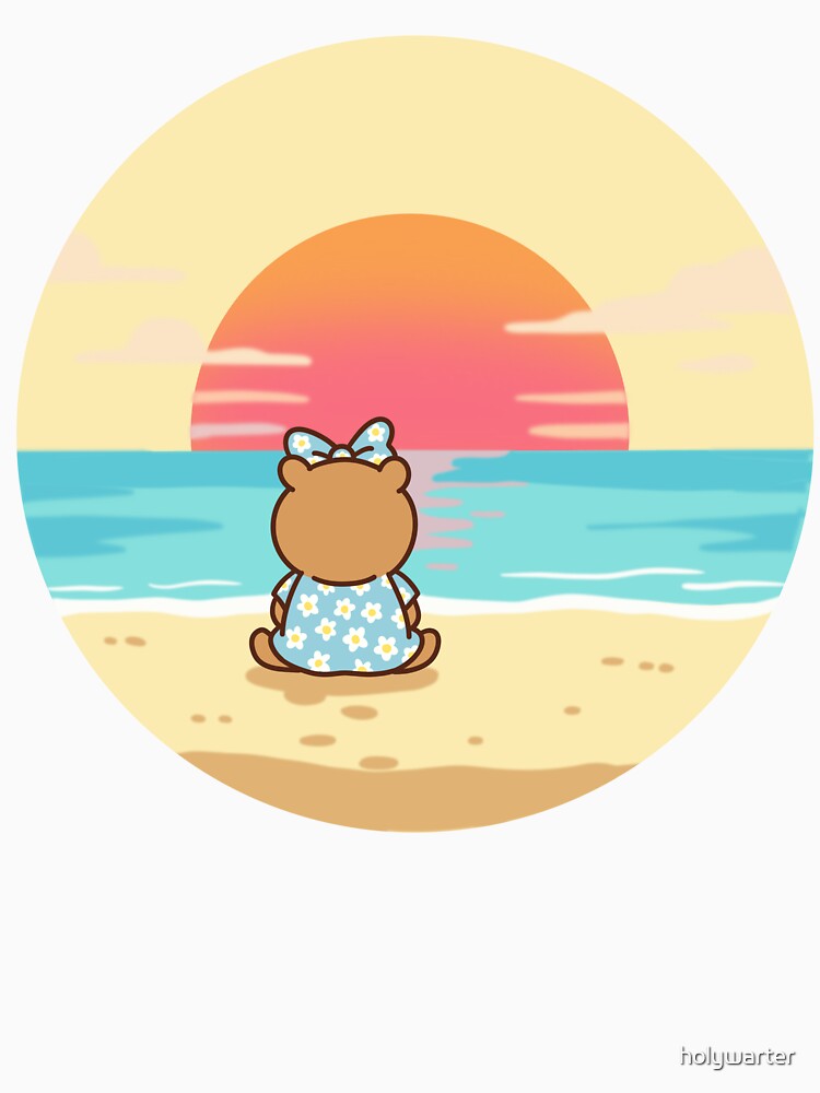 Cute Capybara Watching Sunset T-Shirts, Hoodie, Sweatshirt