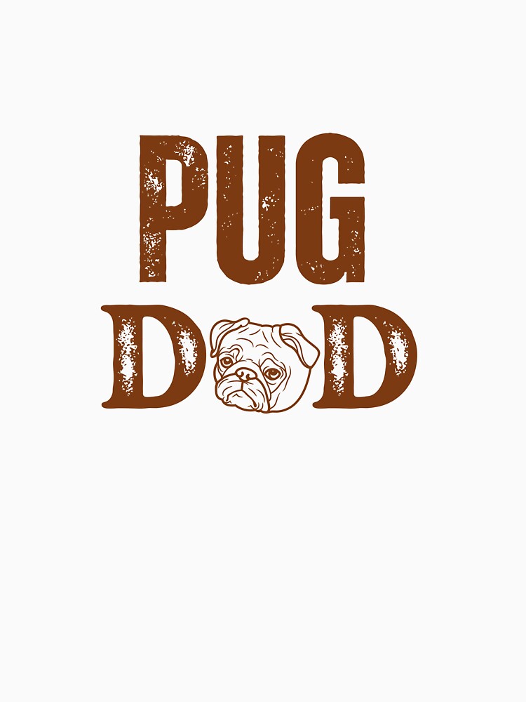 pug dad by DeluxBee T-Shirts, Hoodie, Sweatshirt | BlankRebels.com (Image 3)