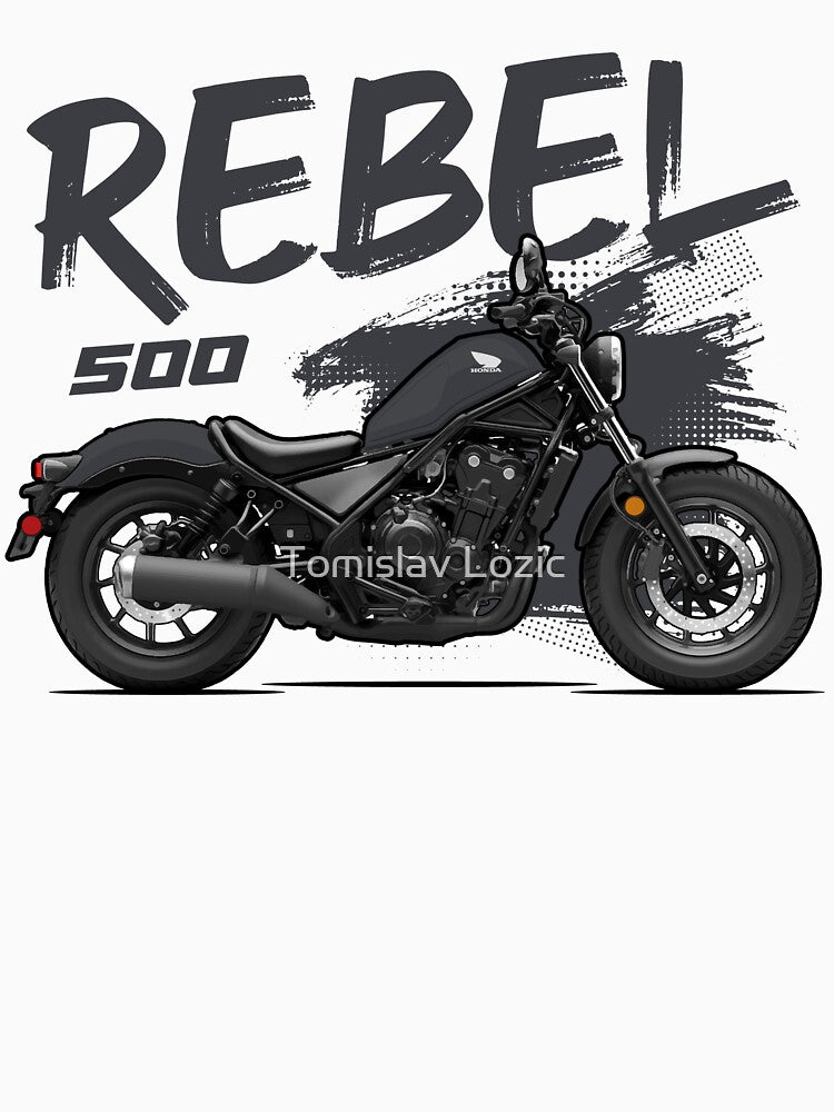 Rebel 500 - Black by Tomislav Lozić T-Shirts, Hoodie, Sweatshirt | BlankRebels.com (Image 3)