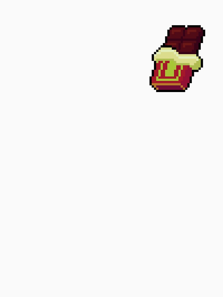 Pixel Chocolate Bar - pixel food art by LittleFoodShop T-Shirts, Hoodie, Sweatshirt | BlankRebels.com (Image 3)