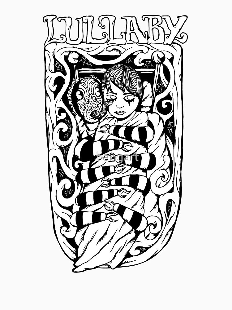 Lullaby - The Cure illustrated lyrics. by bangart