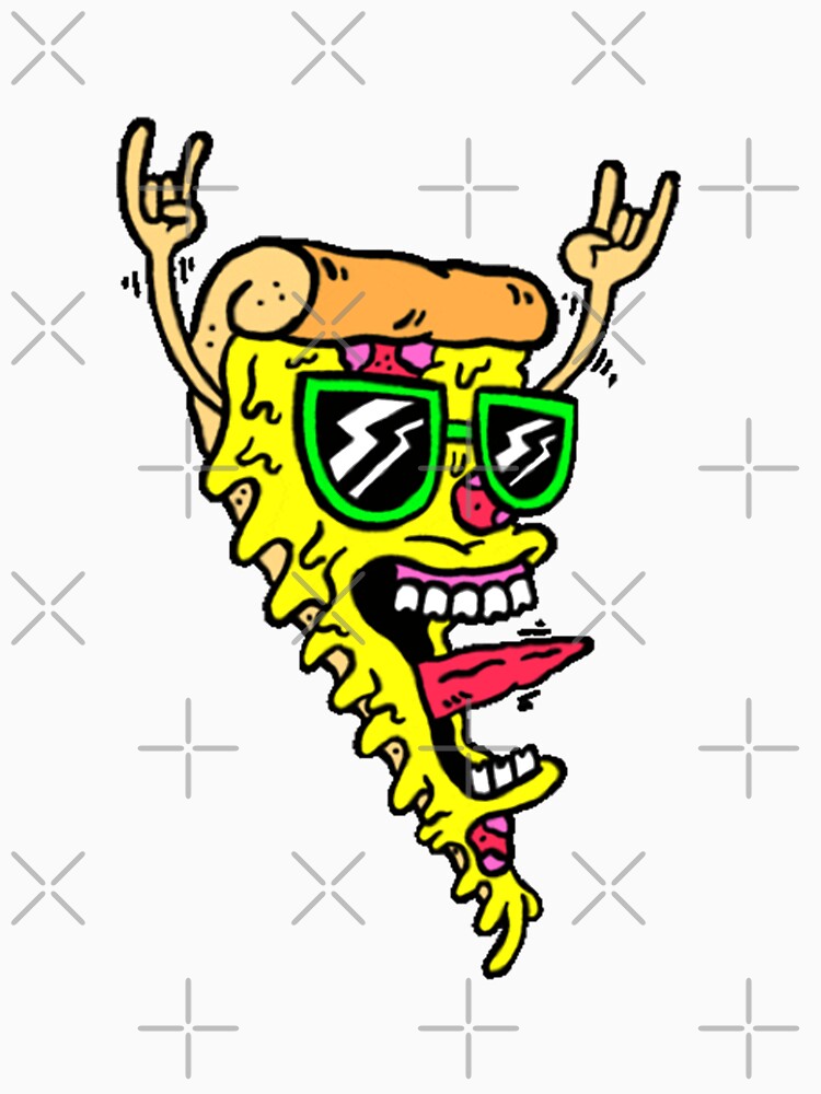 Crazy pizza by Saad-deshmukh T-Shirts, Hoodie, Sweatshirt | BlankRebels.com (Image 3)