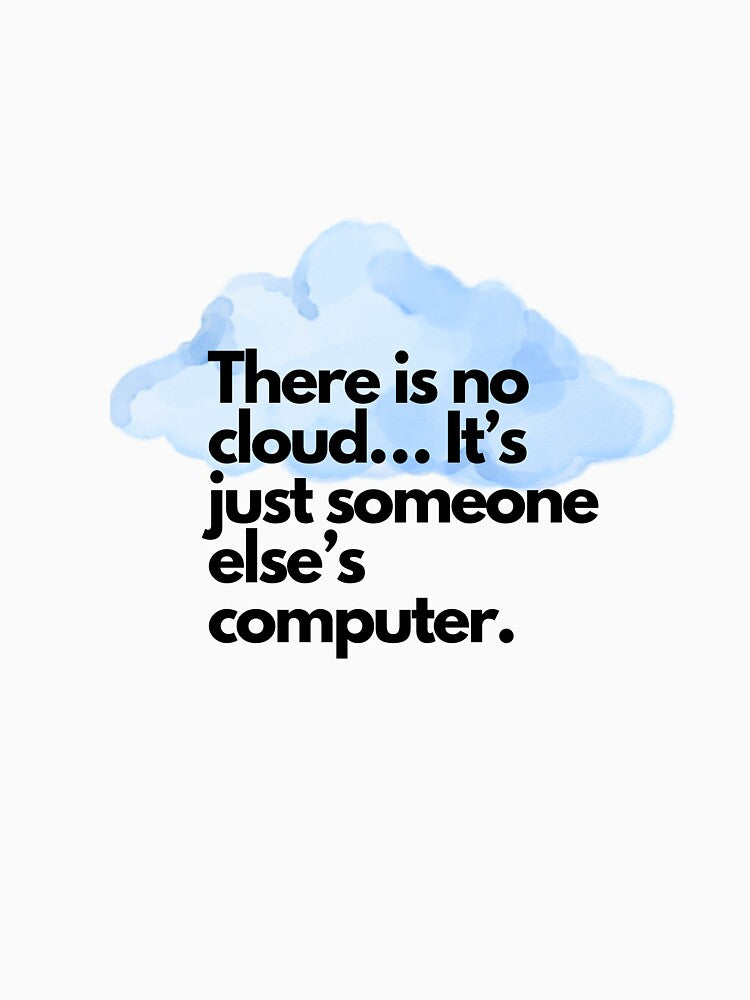 There is no cloud by luizarusu T-Shirts, Hoodie, Sweatshirt | BlankRebels.com (Image 3)