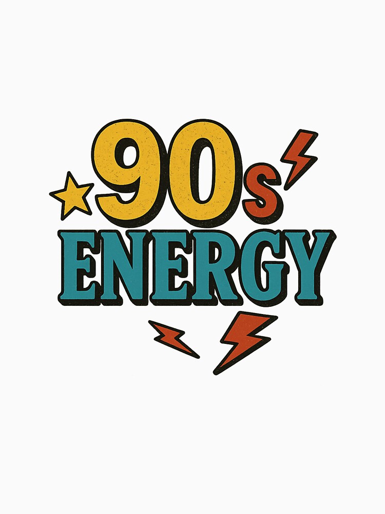 90s Retro Energy by JakeT84 T-Shirts, Hoodie, Sweatshirt | BlankRebels.com (Image 3)