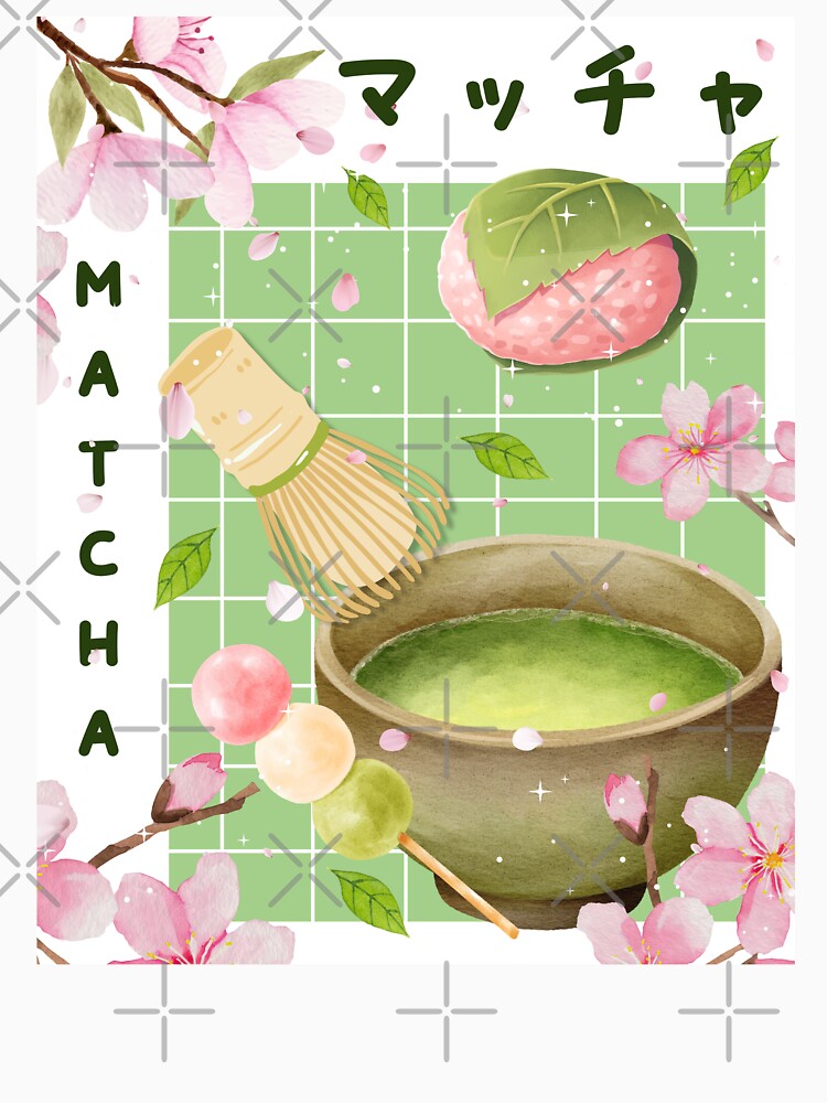 Sakura Kawaii Matcha Japanese Tea by starbunnykawaii T-Shirts, Hoodie, Sweatshirt | BlankRebels.com (Image 3)