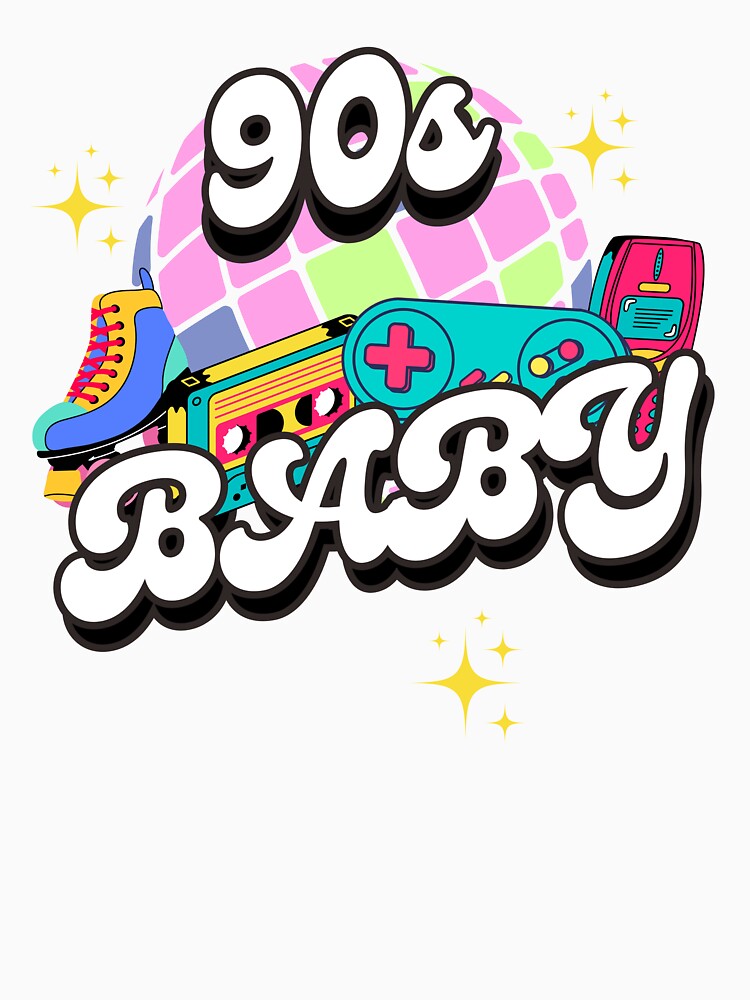 90s Baby by Geordieheim T-Shirts, Hoodie, Sweatshirt | BlankRebels.com (Image 3)
