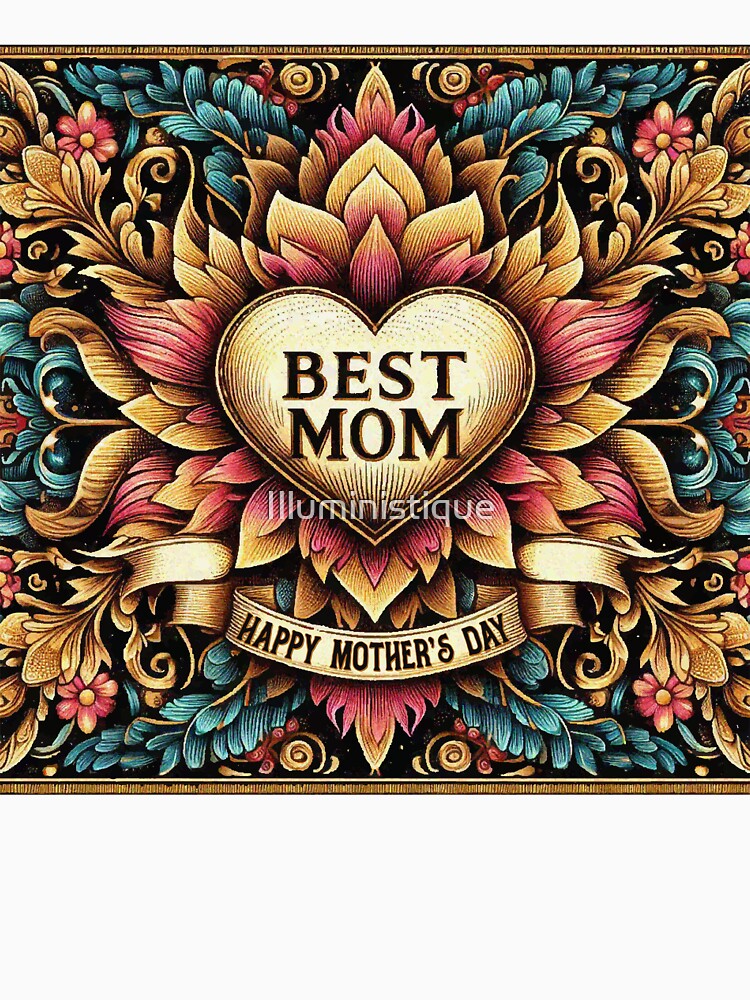Happy Mothers Day Best Mom Gift Card by Illuministique T-Shirts, Hoodie, Sweatshirt | BlankRebels.com (Image 3)
