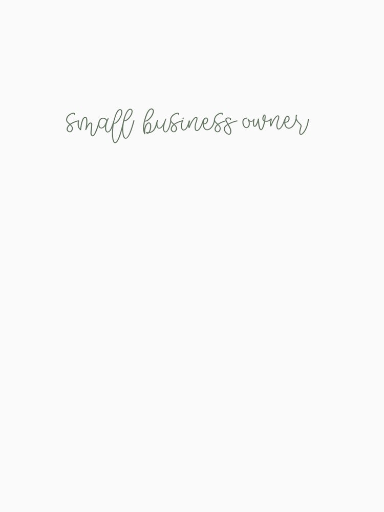 Small business owner by lunarcollective T-Shirts, Hoodie, Sweatshirt | BlankRebels.com (Image 3)