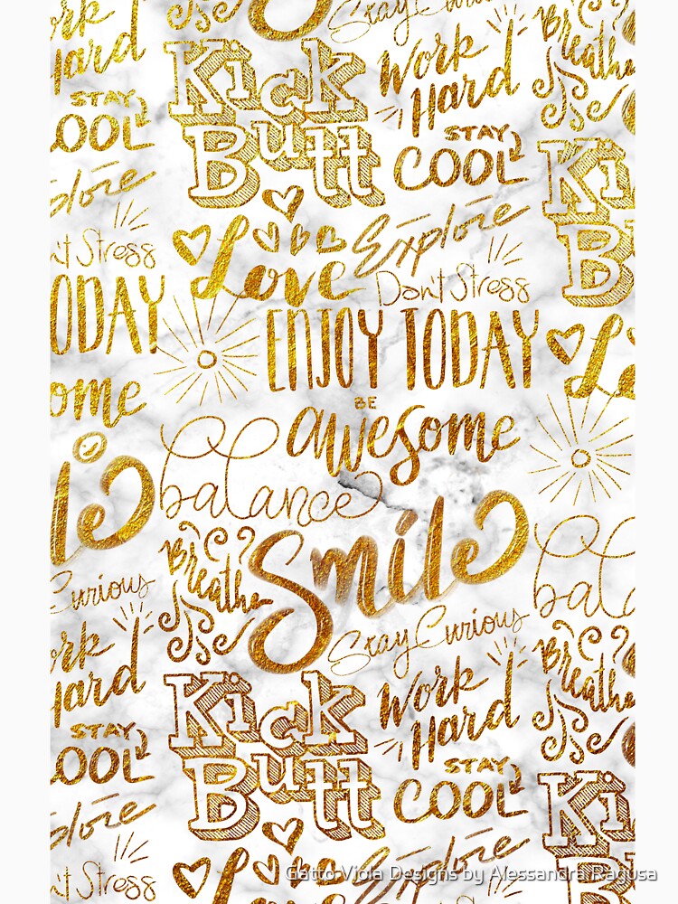 Inspirational Words Marble by Gatto Viola Designs by Alessandra Ragusa T-Shirts, Hoodie, Sweatshirt (Image 3)
