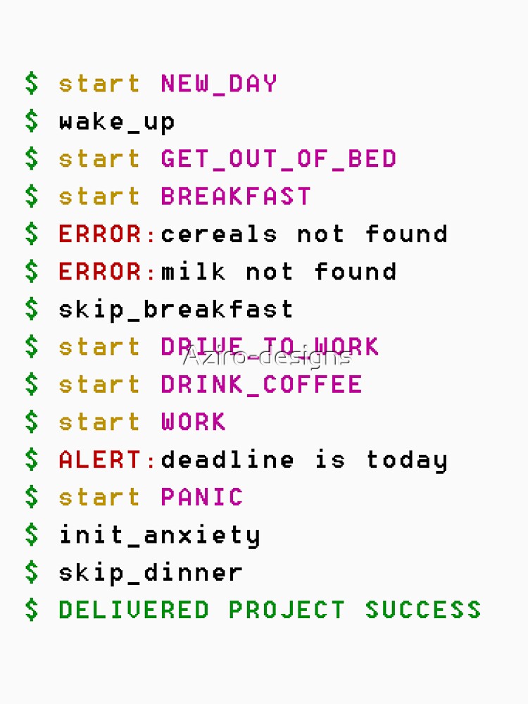 The life of a coder software engineer by Aziro-designs