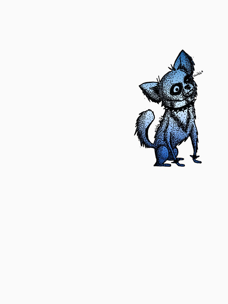 Blue Punk Chihuahua by Aleta Kibler T-Shirts, Hoodie, Sweatshirt | BlankRebels.com (Image 3)