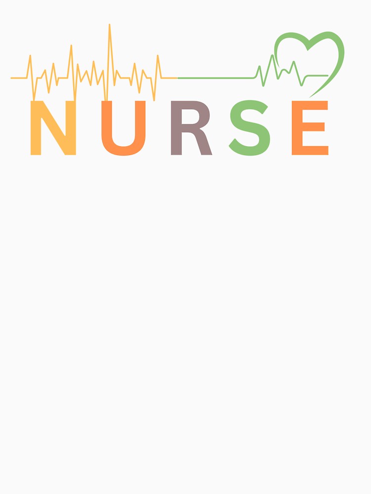Nurse Heart Beat by Saffarii T-Shirts, Hoodie, Sweatshirt | BlankRebels.com (Image 3)