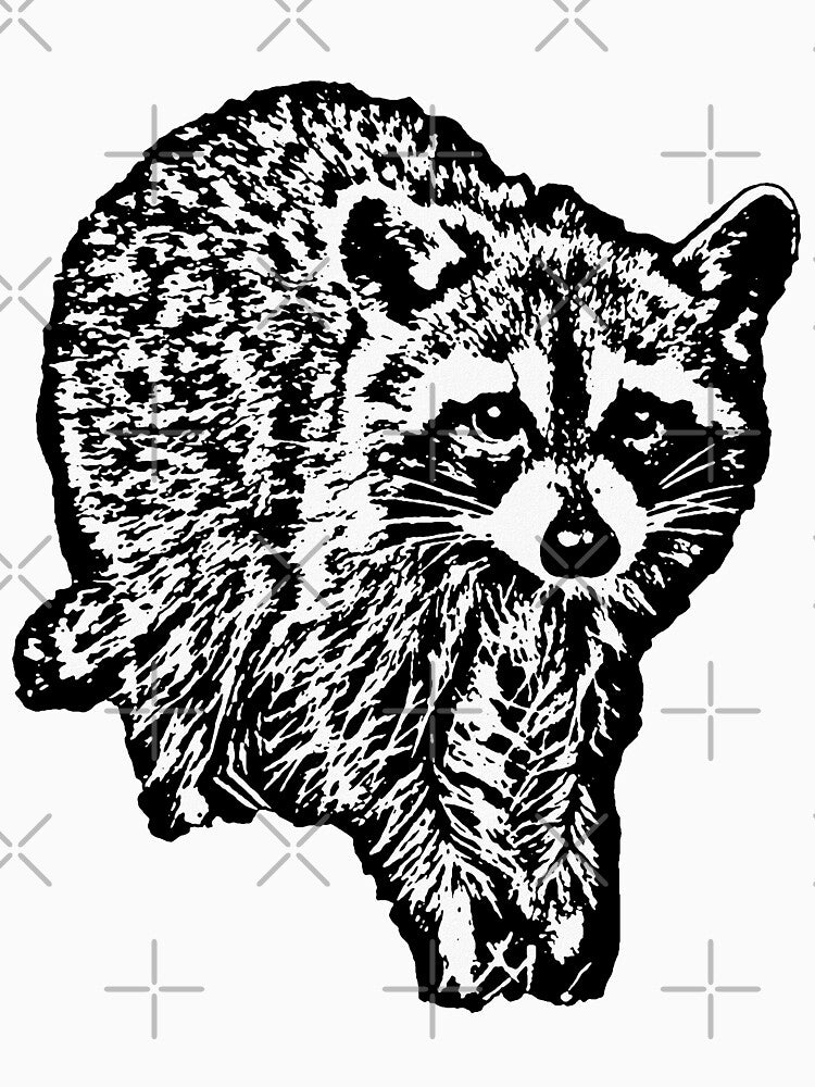 RACCOON - 1B by RFDEZIII T-Shirts, Hoodie, Sweatshirt | BlankRebels.com (Image 3)
