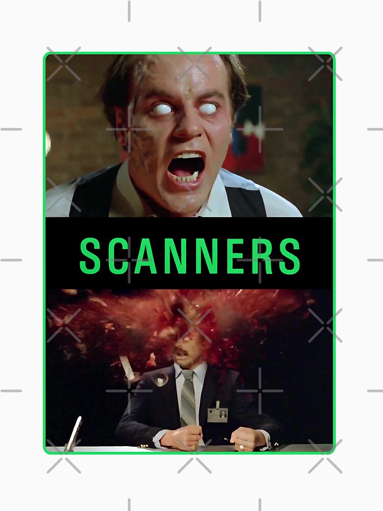 Scanners ironside Revok Vale David Crone Halloween Horror movie scifi film by ScannersTuyenHo T-Shirts, Hoodie,... (Image 3)