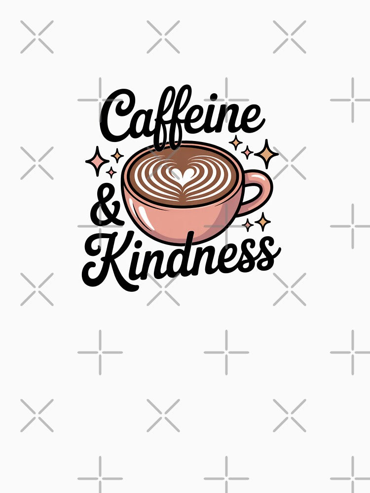 Caffeine Kindness Coffee Cup – Cute T-Shirts, Hoodie, Sweatshirt