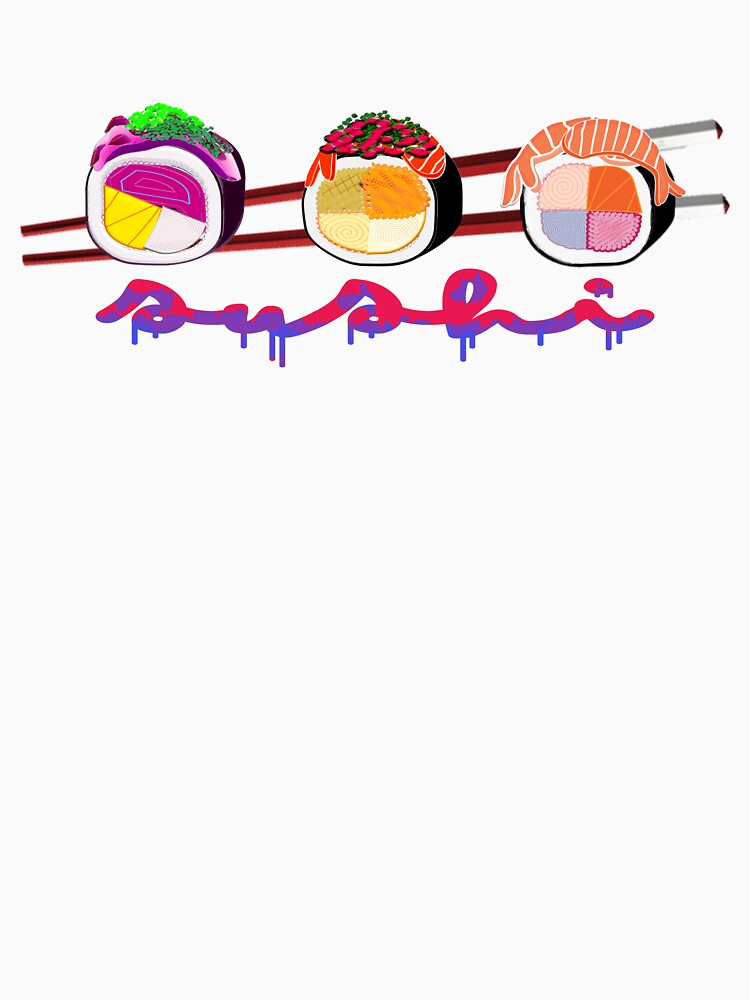 "i love sushi" Themed design by picaflorstore T-Shirts, Hoodie, Sweatshirt | BlankRebels.com (Image 3)