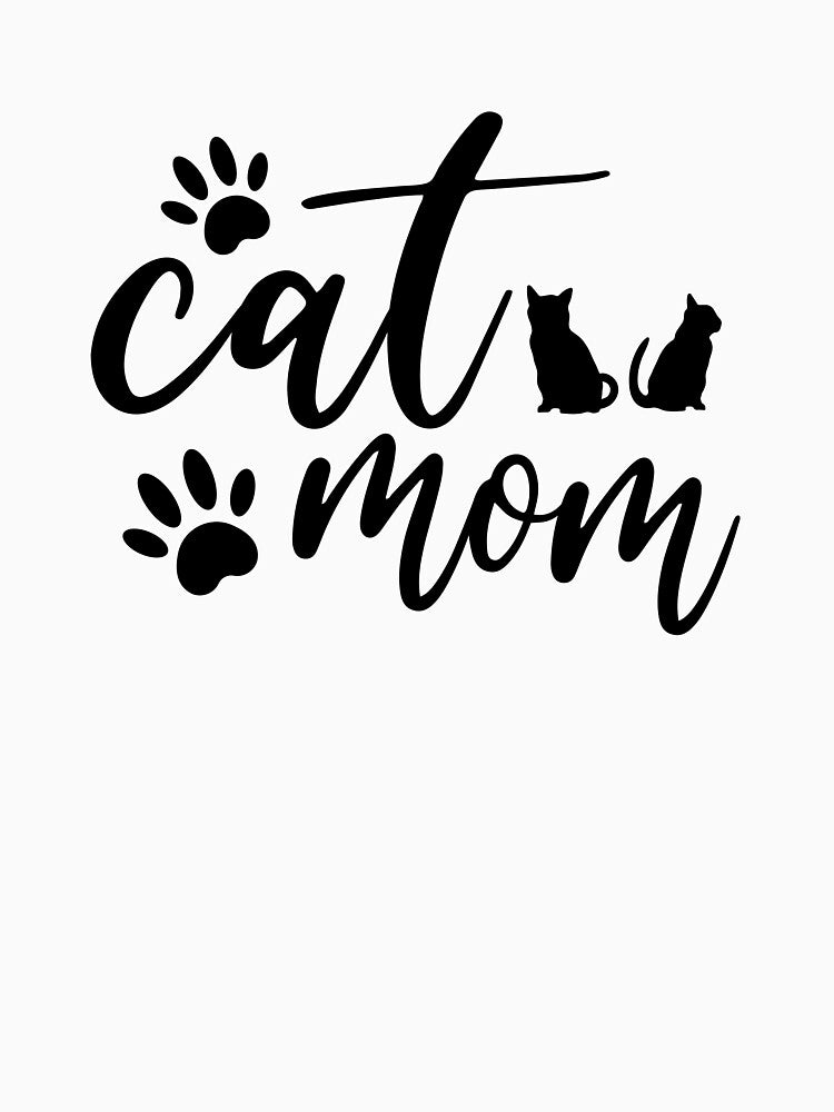 Cat mom T-shirt design by subonils Hoodie, Sweatshirt | BlankRebels.com (Image 3)