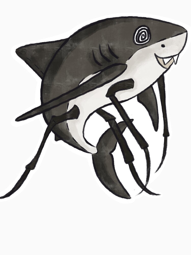 Ito's Friends Shark by rakugakidraw T-Shirts, Hoodie, Sweatshirt | BlankRebels.com (Image 3)