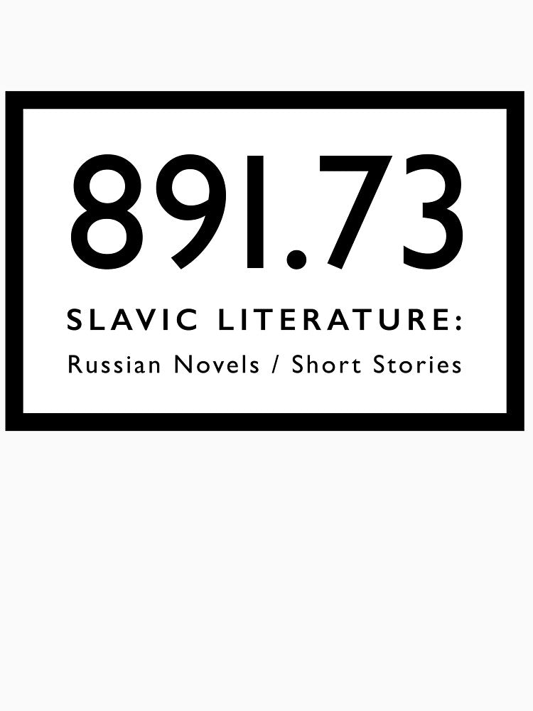 Russian Literature — Library Call Number Repping by bearsdenbooks T-Shirts, Hoodie, Sweatshirt | BlankRebels.com (Image 3)