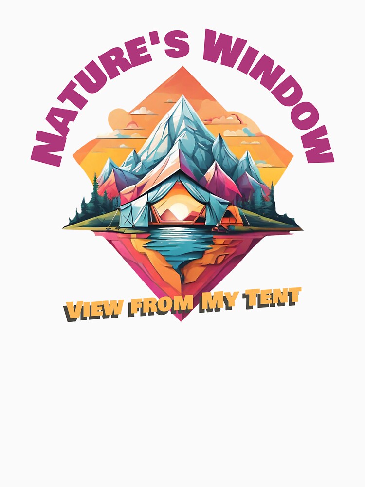Nature's Window: View from My Tent by Tekweni T-Shirts, Hoodie, Sweatshirt | BlankRebels.com (Image 3)