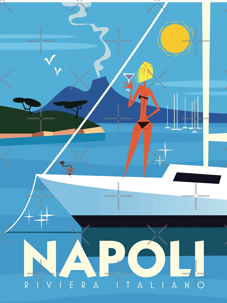 Napoli poster by GAGodel T-Shirts, Hoodie, Sweatshirt | BlankRebels.com (Image 3)