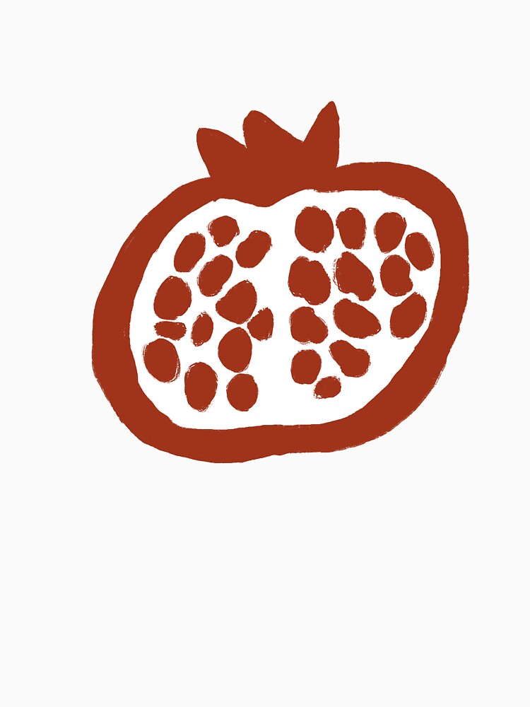 Ruby Red Pomegranate by strmysky T-Shirts, Hoodie, Sweatshirt | BlankRebels.com (Image 3)