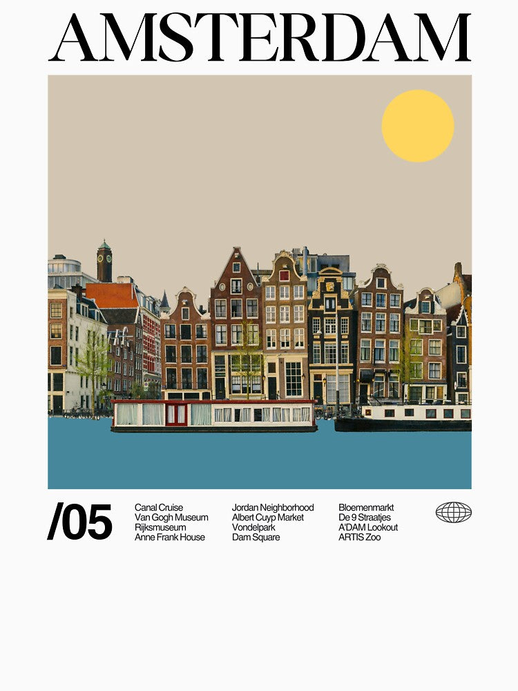 Amsterdam Minimalist Aesthetic by moyjoystudio