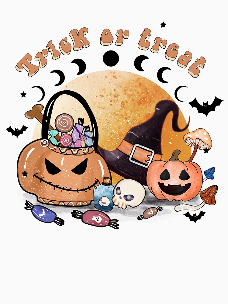 Trick Or Treat Sublimation Funny Halloween by Bemumd-art T-Shirts, Hoodie, Sweatshirt | BlankRebels.com (Image 3)