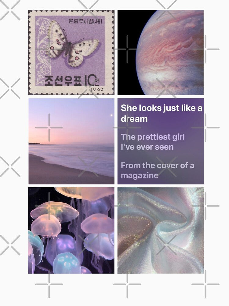 Dreamscape Collage: Purple Ethereal by Moonmagine T-Shirts, Hoodie, Sweatshirt | BlankRebels.com (Image 3)
