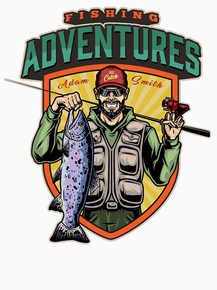 fishing adventure by mosescdr5 T-Shirts, Hoodie, Sweatshirt | BlankRebels.com (Image 3)