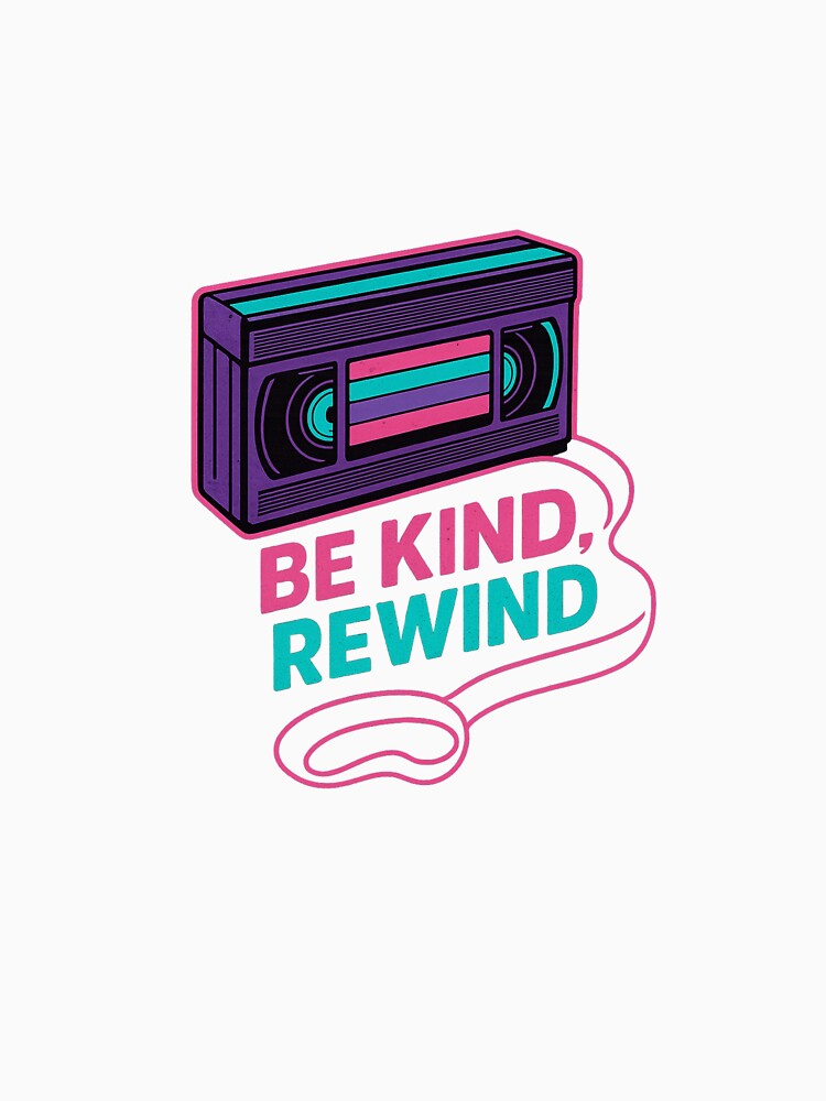 Retro Cassette, be Kind, rewind by JakeT84 T-Shirts, Hoodie, Sweatshirt | BlankRebels.com (Image 3)