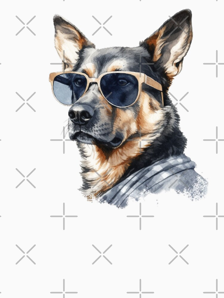 dog with sunglasses 2 by jessagirl T-Shirts, Hoodie, Sweatshirt | BlankRebels.com (Image 3)