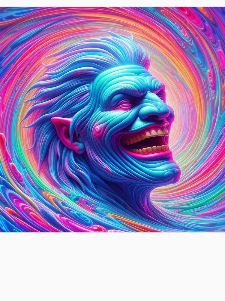 Internet Troll Avatar – Vaporwave Aesthetic Surreal Art by ashokreddy343 T-Shirts, Hoodie, Sweatshirt (Image 3)