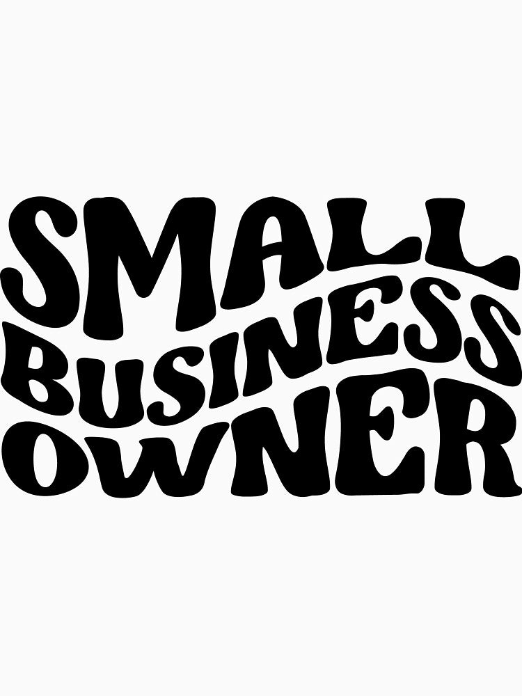 SMALL BUSINESS OWNER BLACK by flugperinx T-Shirts, Hoodie, Sweatshirt | BlankRebels.com (Image 3)